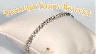 Making of a diamond tennis bracelet  Manufacture process [upl. by Benildas]