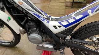 Nice 2008 sherco st 250 trials bike walk round [upl. by Merkle]