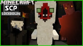 Minecraft  SCP LOCKDOWN MOD  SCP 049 amp 173 HAVE BROKEN FREE [upl. by Nyroc911]