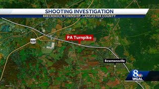 Person shot on Pennsylvania Turnpike state police say [upl. by Kellene328]