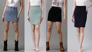 Trendy Skirt Designs for the Professional Woman  Modern Skirt Styles for Women fashion meesho [upl. by Havstad]