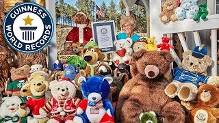 Worlds Largest Teddy Bear Collection  Guinness World Records [upl. by Mahau639]