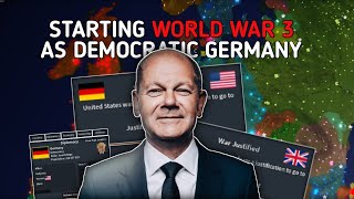 Starting World War 3 as Democratic Germany  Rise of Nations Public [upl. by Arinay554]