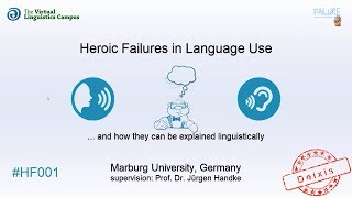 HF001  Heroic Failures Deixis [upl. by Haas]