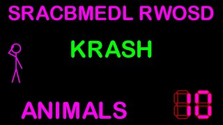 Scrambled Word Game Animals Words 10 Seconds for Each Word [upl. by Goat]