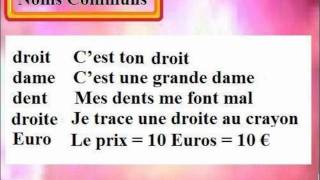 1000 mots indispensabe à connaître en français dictionnaire 312 [upl. by Alvis]