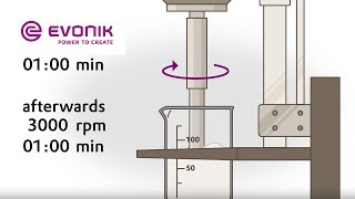 Defoamer Test in Polymer Emulsion  Stir Test Method  Evonik [upl. by Esereht]