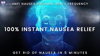 ⭐NO MIDROLL ADS⭐INSTANT NAUSEA RELIEF FREQUENCY Nausea Healing amp Treatment Binaural Beats Music [upl. by Leuqcar]