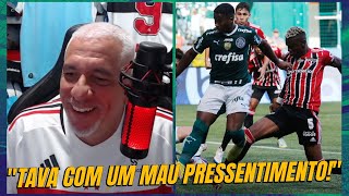 A REAÇÃO DO BAROLO COM O SORTEIO DA COPA DO BRASIL PALMEIRAS X SÃO PAULO [upl. by Annocahs]