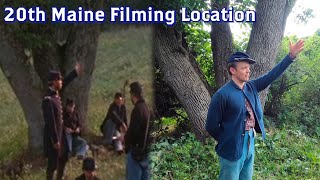 Filming the quotGettysburgquot 20th Maine Scenes 30th Anniversary [upl. by Viviane]