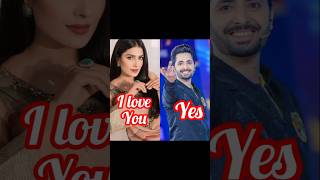 Danish saying yes to Danish taimoor 💞world best couple Subscribe for more videosviralshort [upl. by Ahsinyd178]