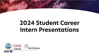 2024 Student Career Internship Program Presentations 2 [upl. by Doownel14]