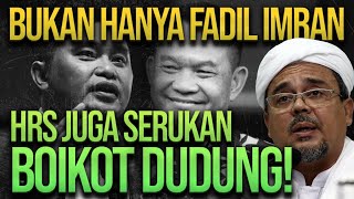 🔴 LIVE BUKAN HANYA FADIL IMRAN HRS JUGA SERUKAN BOIKOT DUDUNG  Refly Harun Terbaru [upl. by Selec333]