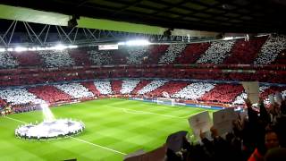 Arsenal FC  Bayern Munich Champions League Anthem 19022014 [upl. by Arutnev423]