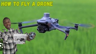 HOW TO LEARN FLYING THE DRONE [upl. by Nohtiek]