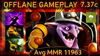 ⭐ 737c Timbersaw KAD  28 KP  79 Offlane Gameplay  Dota 2 Top MMR [upl. by Naiditch508]