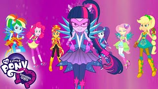 Equestria Girl  Defeating Gloriosa  Best Moments  MLP EG [upl. by Heda61]