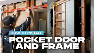 Unlocking the Secrets of Installing Pocket Doors  Youll Want to See This [upl. by Midan754]