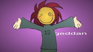 Geddan  Get Down ゲッダン Animation Meme [upl. by Ativla659]