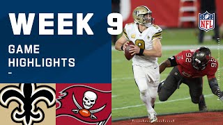 Saints vs Buccaneers Week 9 Highlights  NFL 2020 [upl. by Dedie]