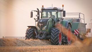 FENDT VARIO 828 S4  FENDT 1290 S XD  FENDT VARIO 714  STROH PRESSEN  WEBER  agrarfreakHD [upl. by Aerbua]