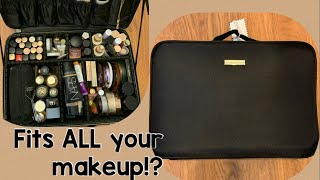 Best AFFORDABLE makeup bag  Rownyeon makeup organizer [upl. by Alleinad]