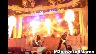 Iron Maiden  Megadeth Live in Las Vegas Mandalay Bay Arena 2013 [upl. by Romalda]