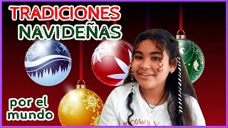 TRADICIONES NAVIDEÑAS en el MUNDO 🎄🎅🏽🌟 Como se celebra la navidad en distintos países del mundo [upl. by Amado]