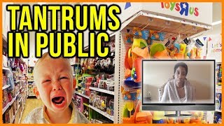 How To Stop A Tantrum In Public By A Board Certified Behavior Analyst [upl. by Peih]