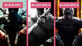 The Evolution of Call of Duty Black Ops – Graphics Comparison [upl. by Llibyc]