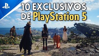 LOS 10 PROXIMOS JUEGOS EXCLUSIVOS para PlayStation 5 [upl. by Denny]