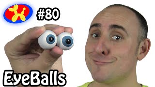 Eyeballs  Balloon Animal Lessons  80 [upl. by Tlaw]