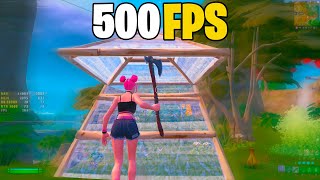 Fortnite RTX 2060 6GB  R5 5600X Low Settings  500 FPS [upl. by Beisel]