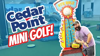 New Beach Boardwalk Themed Mini Golf at Cedar Point [upl. by Yliah]