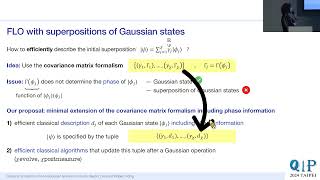 01181400ClSimClassical simulation of non Gaussian fermionic circuitsBeatriz Cardoso Dias [upl. by Adlar608]