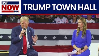 WATCH Trump Sarah Huckabee Sanders hold town hall in Michigan  LiveNOW from FOX [upl. by Morrill]