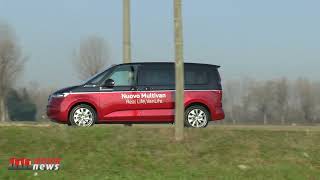 Nuovo Vw Multivan eHybrid Plug In Energetic Grioni Auto Vw [upl. by Anaet]