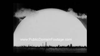 First Hydrogen Bomb H bomb test 1954 newsreel [upl. by Audie837]