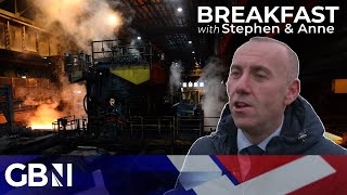 Heartbeat of Scunthorpe British steel furnaces to go electric could cost 2000 jobs [upl. by Sammy]