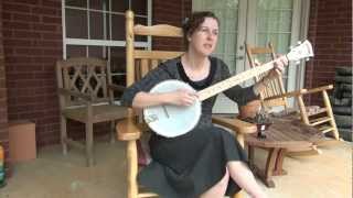 Cripple Creek  clawhammer banjo [upl. by Rufford]