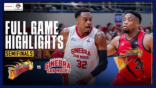 SAN MIGUEL vs GINEBRA  FULL GAME 1 SEMIS HIGHLIGHTS  PBA SEASON 49 GOVERNORS CUP  OCT 9 2024 [upl. by Nrubyar]