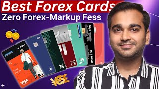 Top 05 Best Forex Cards with Zero Forex Markup Fees for StudentsTourists in 2024 [upl. by Dviad]