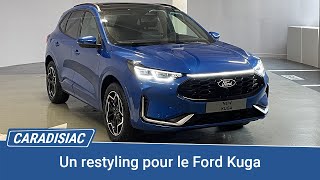 Présentation  Ford Kuga restylé 2024  il se refait une beauté [upl. by Lu]