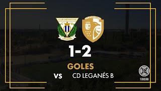 Goles CD Leganés SAD B vs CD Paracuellos MX [upl. by Nellad]