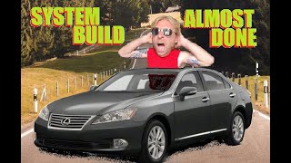 Lexus Stereo System Build TEST BUMP pt4 [upl. by Quirk490]