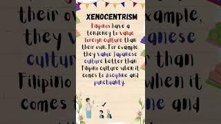 culturaldifferences cultural relativism ethnocentrism xenocentrism ucsp culture society shs [upl. by Aihsele]