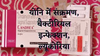 clidamycin and clotrimazol vaginal suppositories uses  how to use candrea vaginal suppositories [upl. by Niwde513]