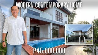 House Your 253  Multilevel Modern Asian Home for sale in Sun Valley Estates Antipolo City [upl. by Navetse]