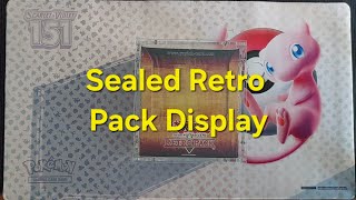 Retro im wahrsten Sinne des Wortes Yugioh Retro Pack Display [upl. by Maxia]