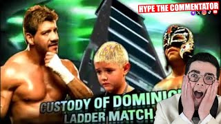 Rey Mysterio vs Eddie Guerrero  Custody Ladder Match SummerSlam 2005 Commentary [upl. by Otiragram974]